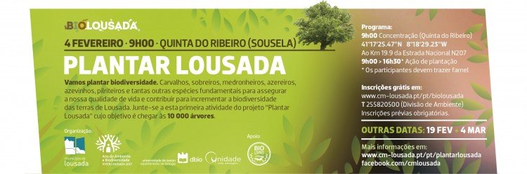 Plantar Lousada em Sousela no próximo sábado