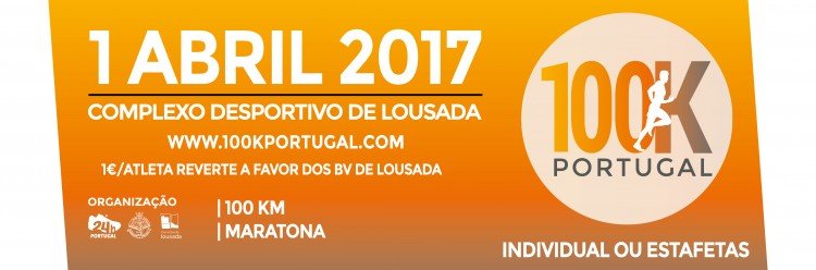 100K em Lousada no dia 1 de abril