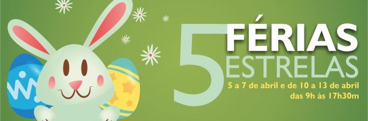 Férias da Páscoa com atividades para crianças e jovens
