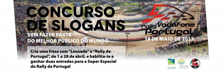 Concurso de slogans para assistir à Super Especial de Lousada