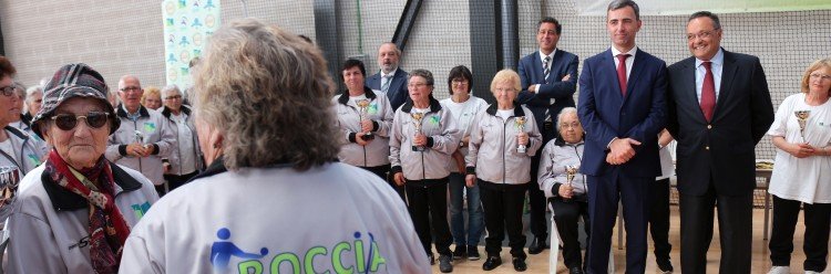 Secretário de Estado entregou prémios na Final da Liga Boccia Sénior