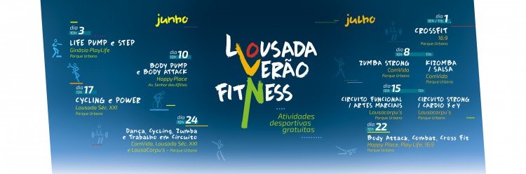 Lousada Verão Fitness-Sábado no Parque Urbano