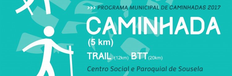 Programa Municipal de Caminhadas no domingo