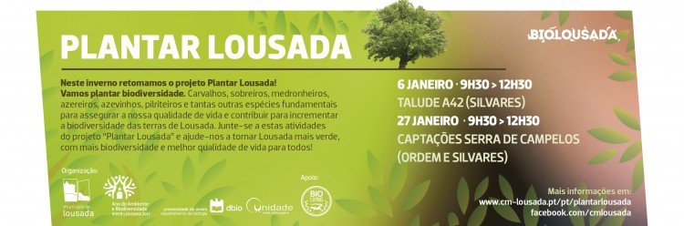 Plantar Lousada continua no dia 6 de janeiro