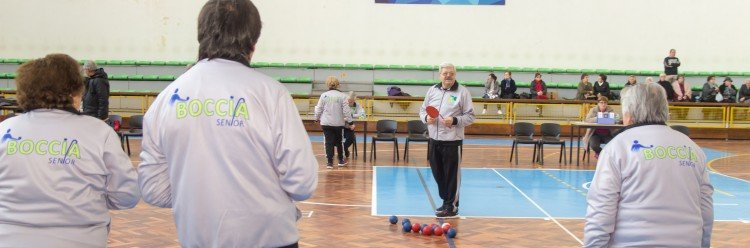 Liga Boccia Sénior no Pavilhão do Torno