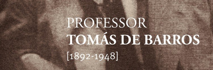 Livro sobre o Prof. Tomás de Barros em forma de homenagem