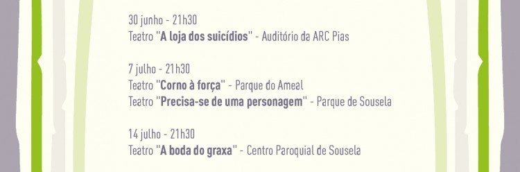 Espetáculos do Biofest em vários locais do concelho