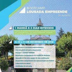 Inscrições até dia 31 para Bootcamp “Lousada Empreende Já”