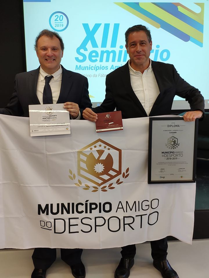 Município reconhecido como Amigo do Desporto