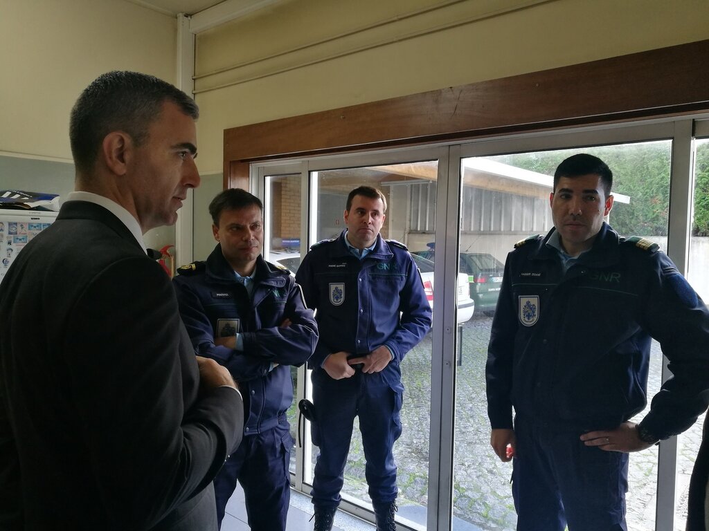 Presidente da Câmara reuniu com novo Comando da GNR Lousada