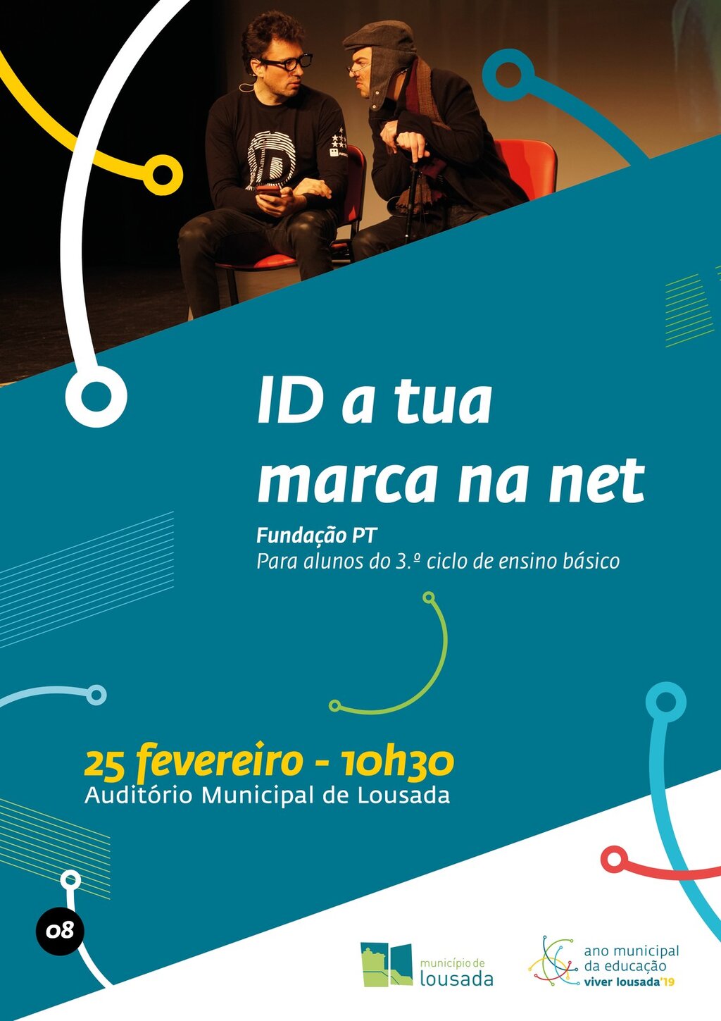 “ID, a tua marca na NET” para alunos do 3.º ciclo