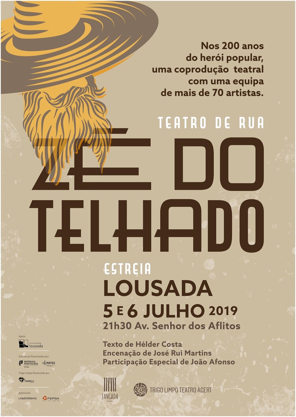 “Zé do Telhado” na Avenida Senhor dos Aflitos
