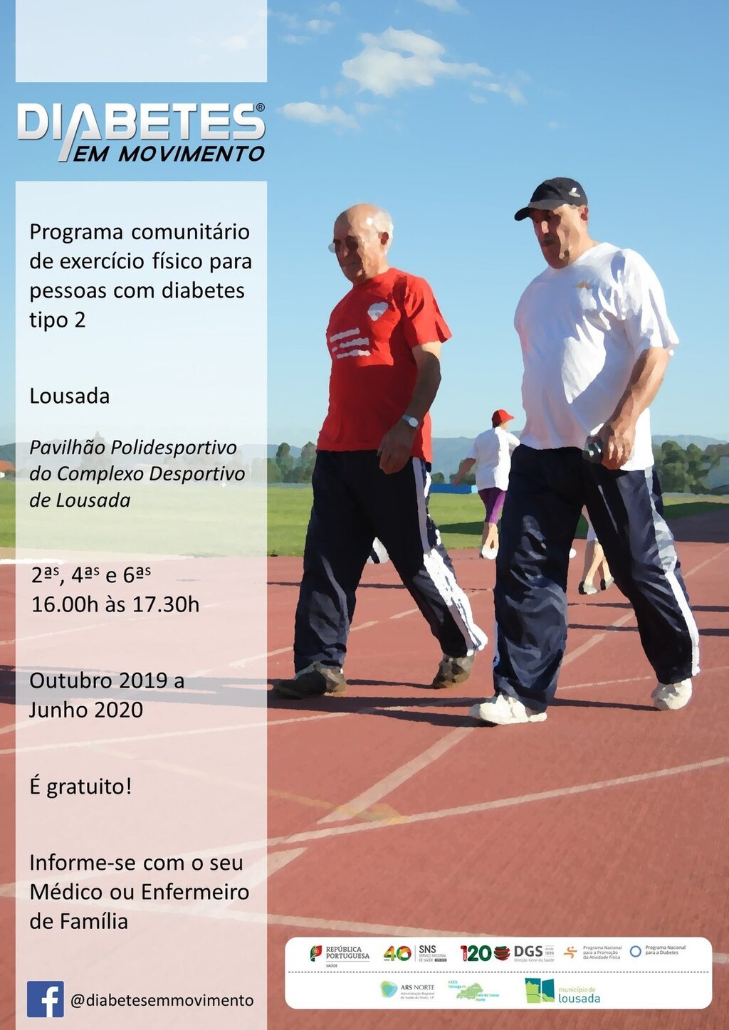 Diabetes em Movimento começa este mês