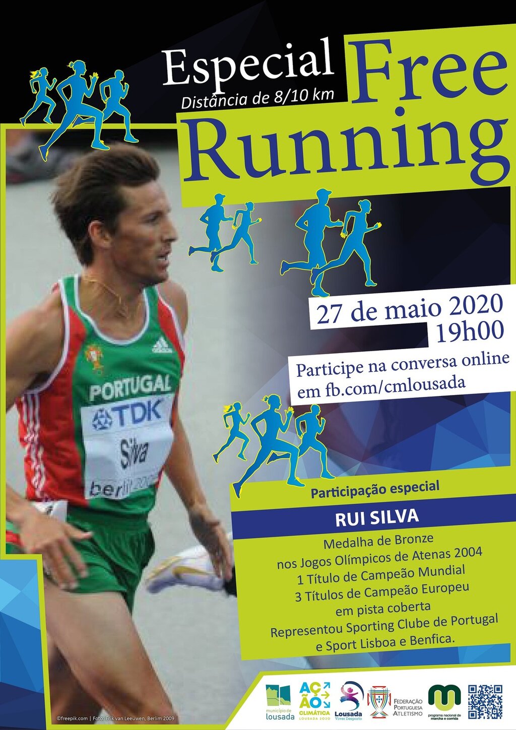 Free Running online com Rui Silva