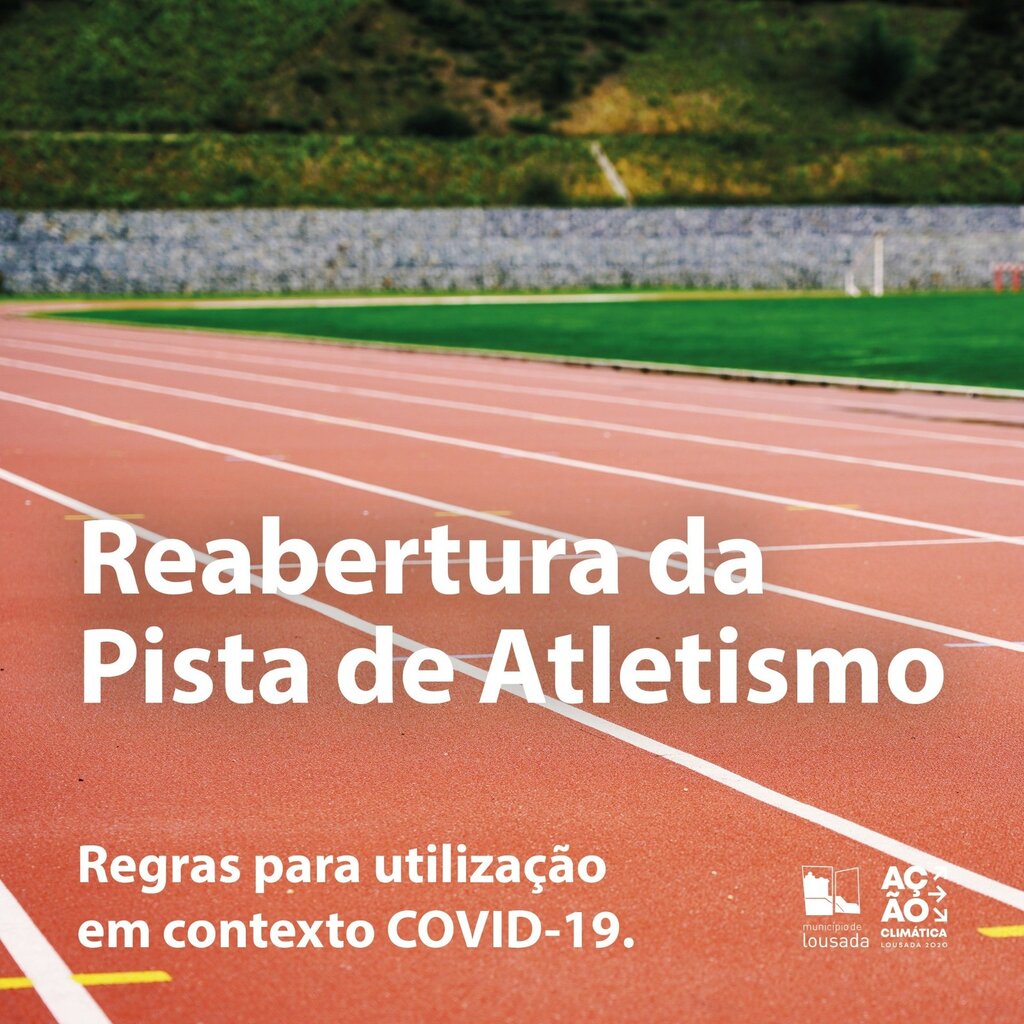 Reabertura da Pista de Atletismo sujeita a marcação