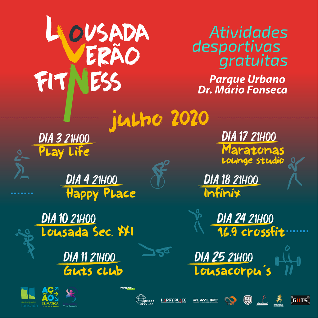 Lousada Verão Fitness de regresso ao Parque Urbano