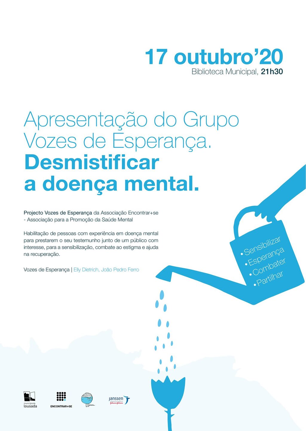 Apresentação do grupo Vozes de Esperança no sábado