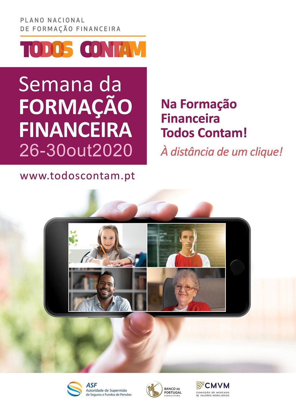 Município associa-se à Semana da Formação Financeira 2020