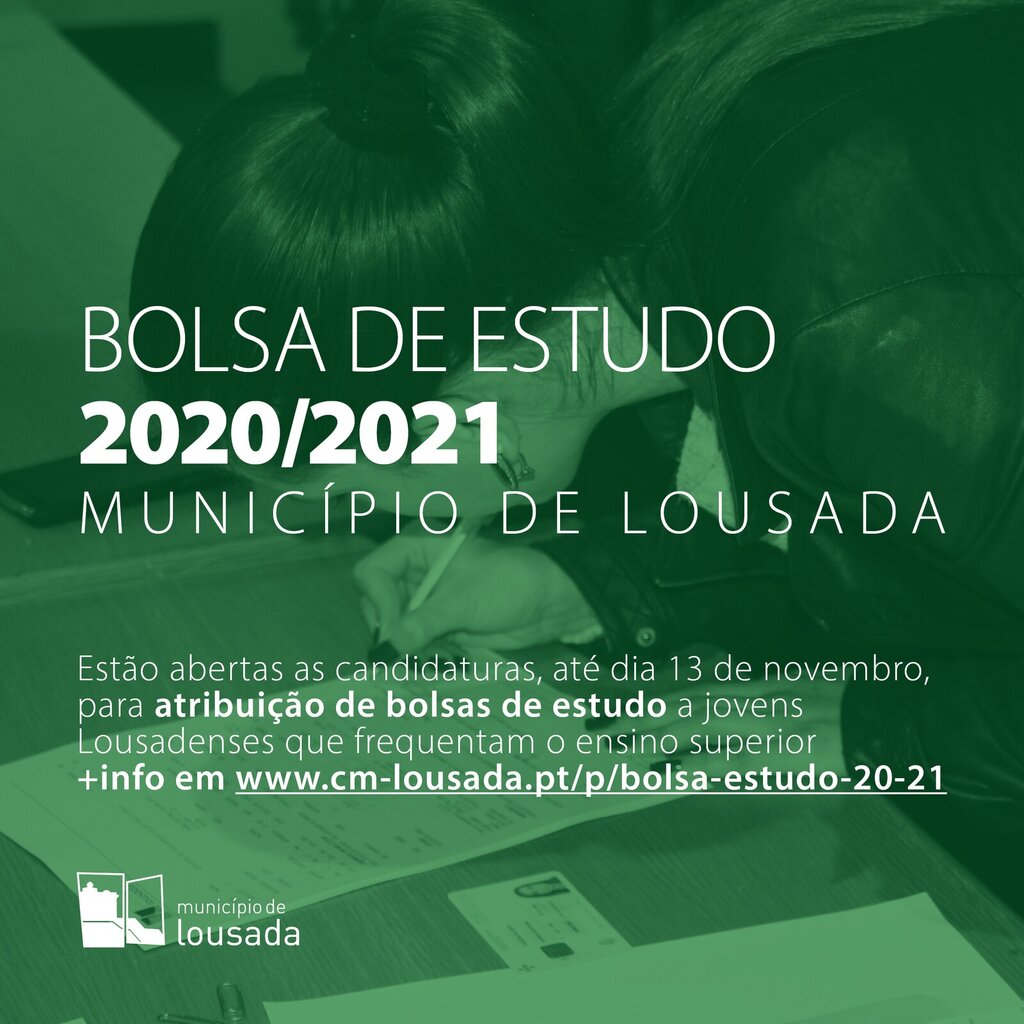 Candidaturas abertas para Bolsas de Estudo até sexta-feira
