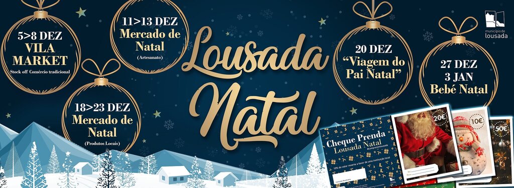 Lousada Natal com atividades reformuladas e reforço de apoios sociais