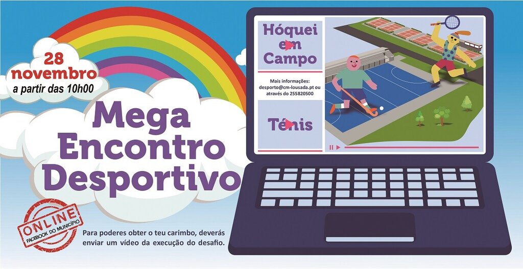 Mega Encontro Desportivo online no sábado de manhã