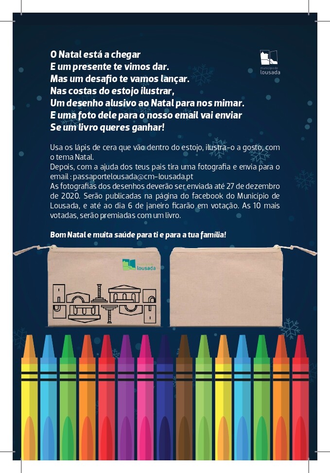 Concurso de desenhos nos porta-lápis