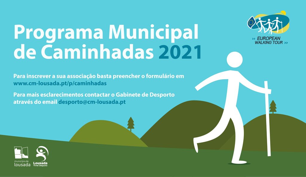 Inscrições abertas para Programa Municipal de Caminhadas