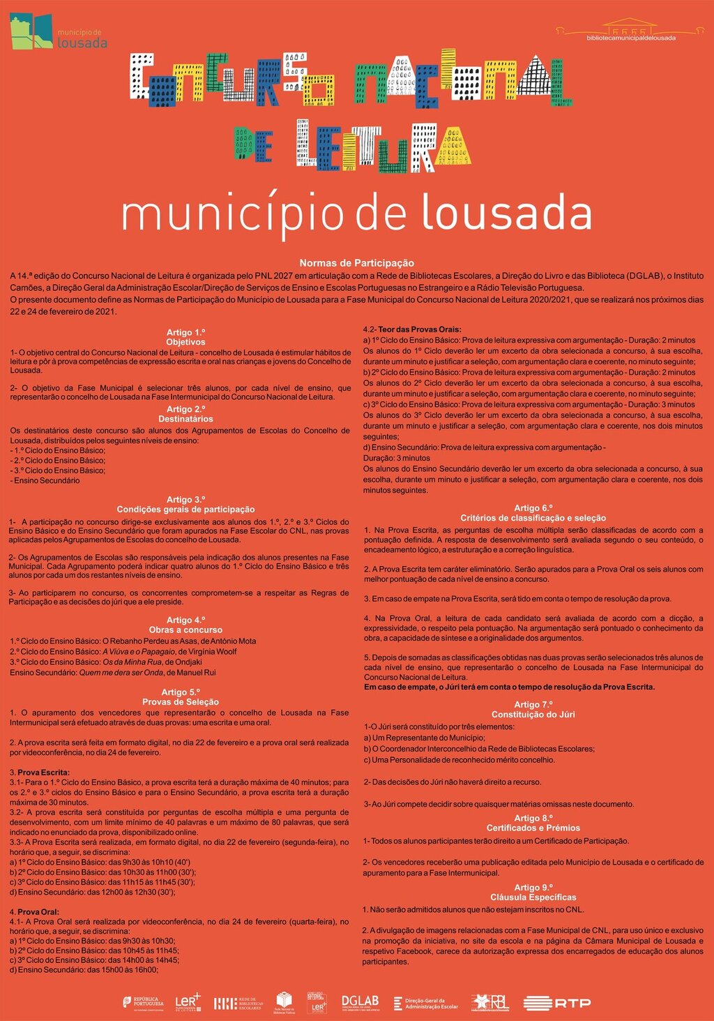Fase Municipal do Concurso Nacional de Leitura