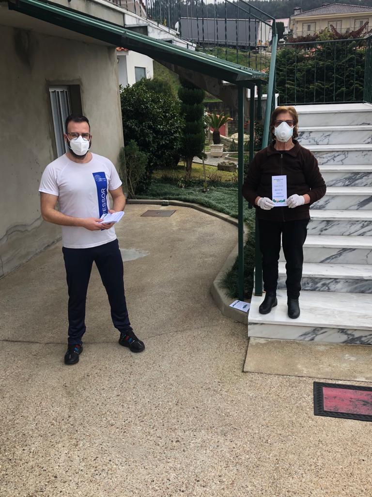 Professores da Lousada Séc. XXI acompanham seniores em confinamento