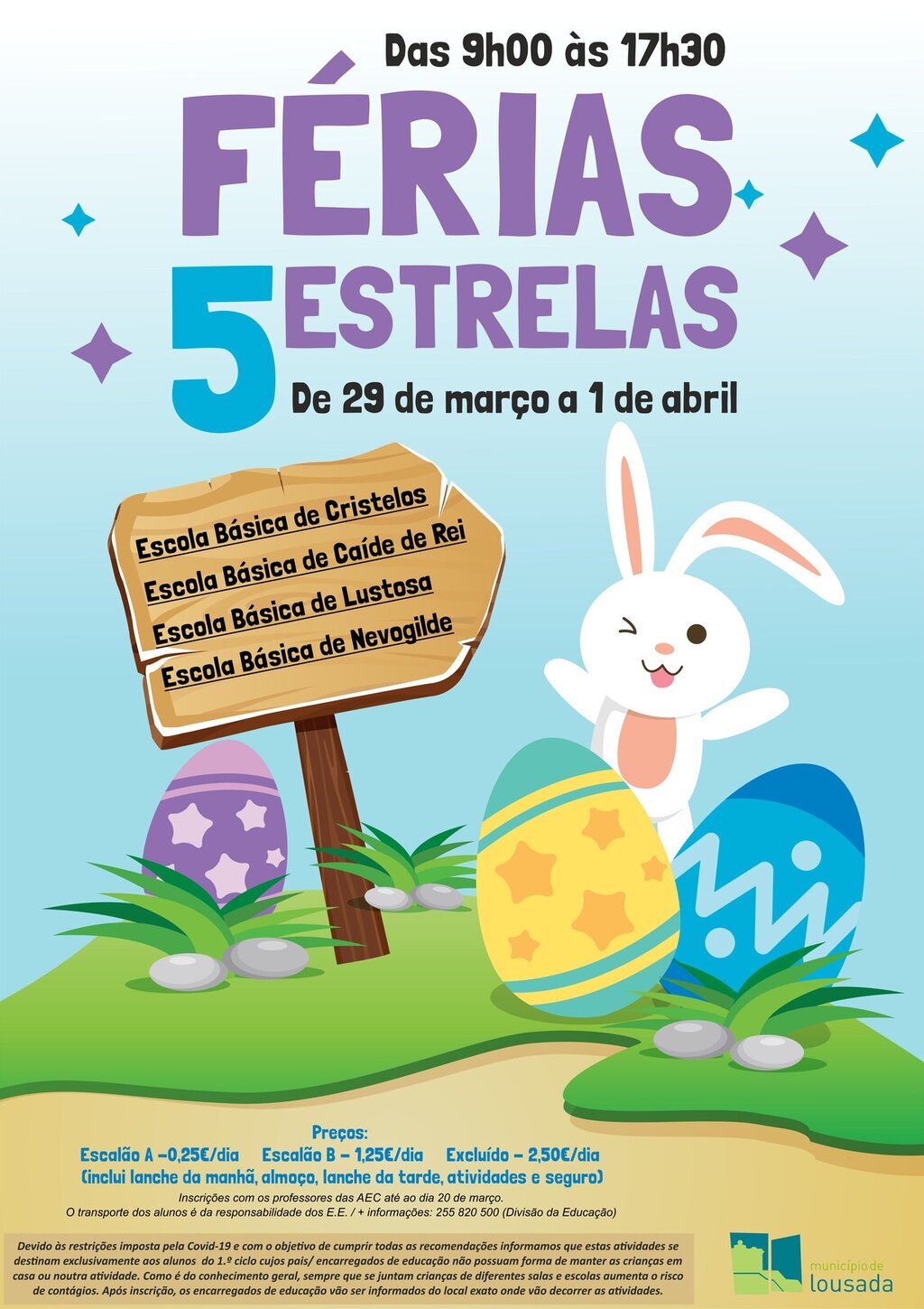 Férias 5 Estrelas a partir de segunda-feira