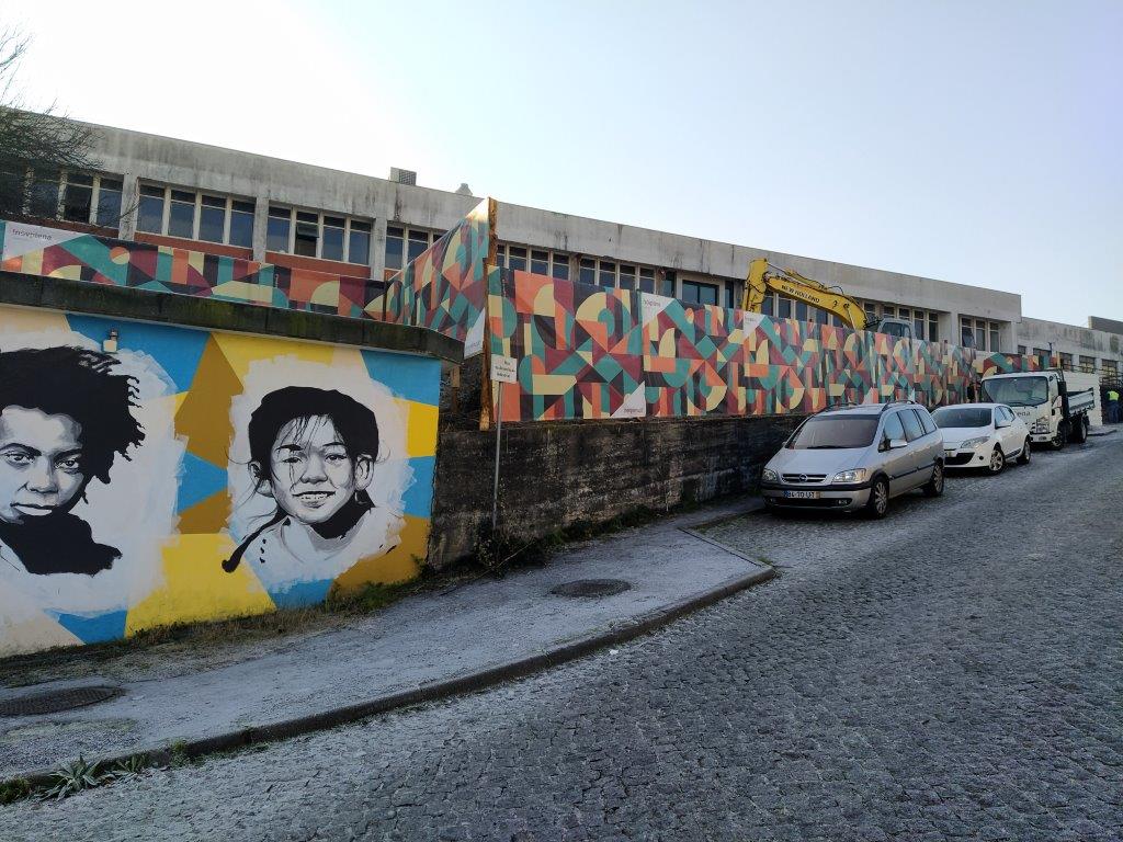 Obras de reabilitação na Academia de Formação de Lousada