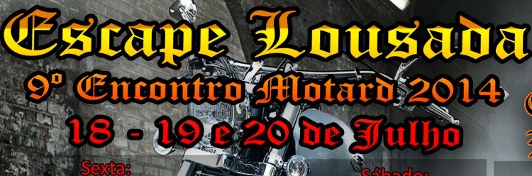 Encontro Motard sexta, sábado e domingo
