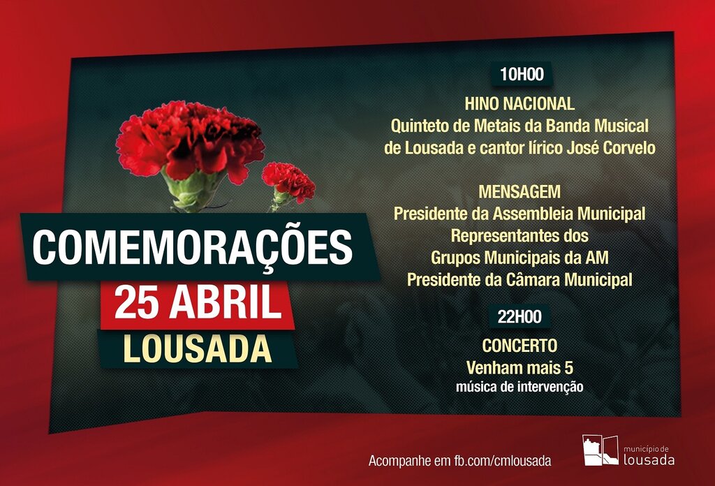 Comemorações do 25 de Abril 