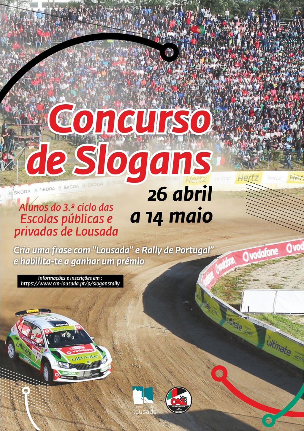 Slogans sobre Super Especial do Rally 