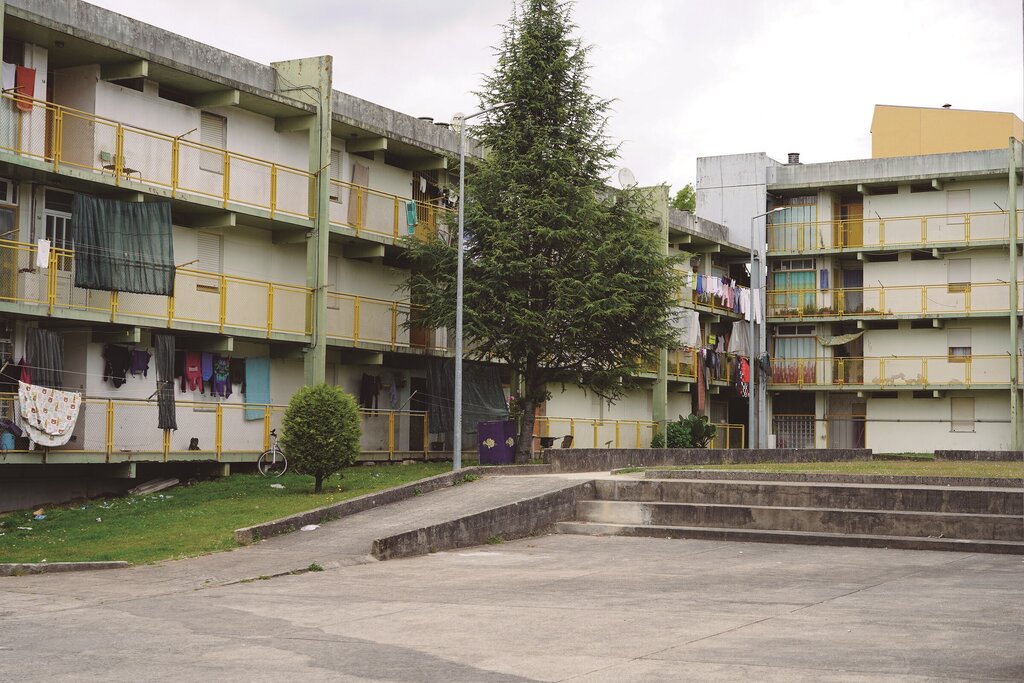 Obras exteriores no Bairro Dr. Abílio
