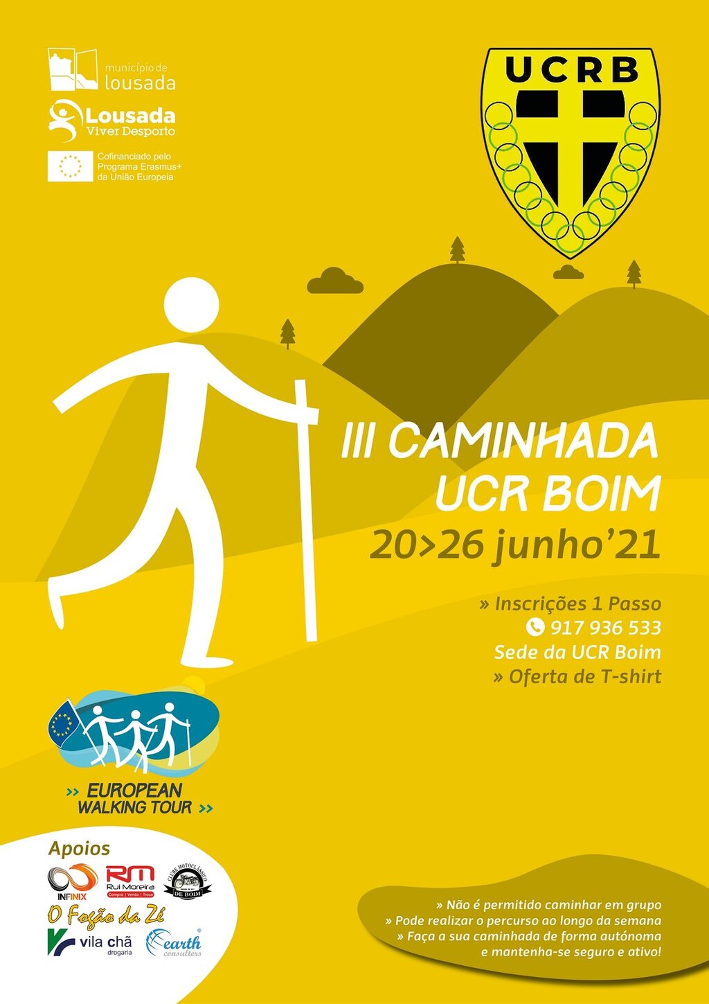 Programa Municipal de Caminhadas continua