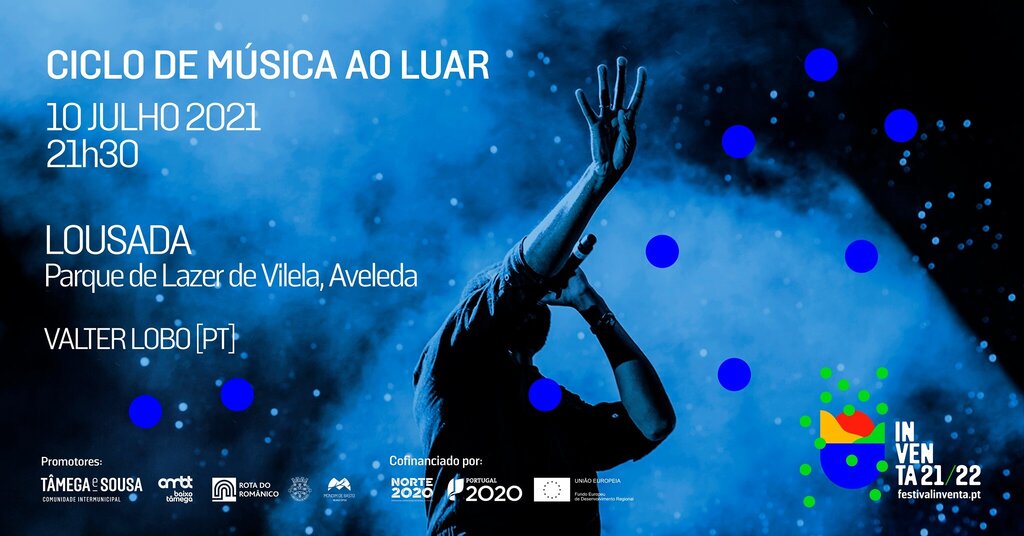 Valter Lobo em Lousada no dia 10 de julho