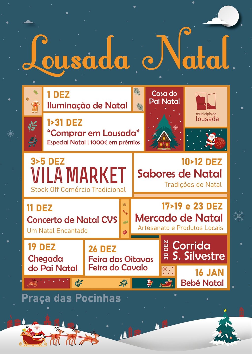 Lousada Natal anima o concelho