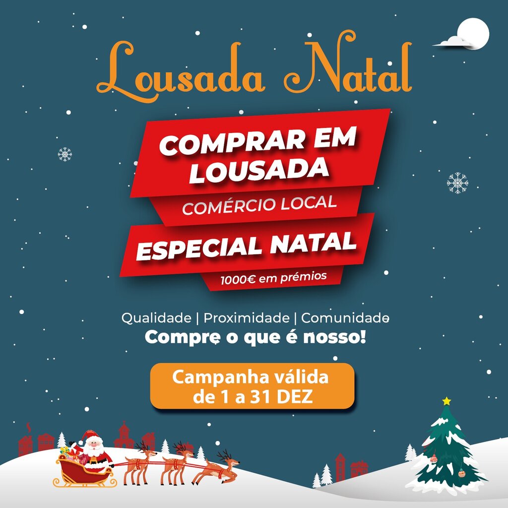 “Comprar em Lousada” no Natal