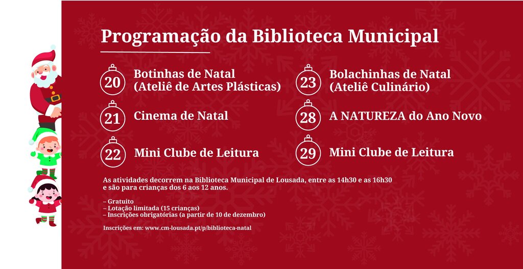 Atividades para os mais novos na Biblioteca