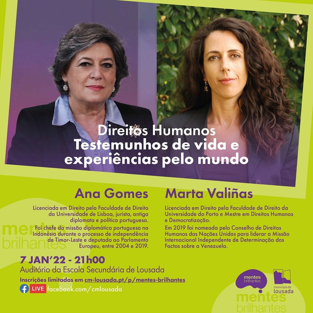 Ana Gomes e Marta Valiñas