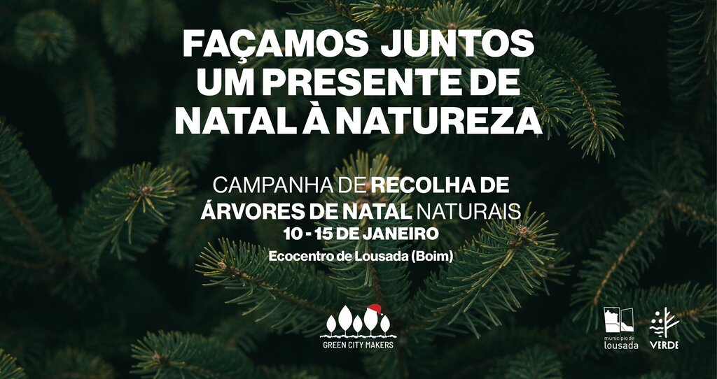 Campanha de recolha de árvores de Natal