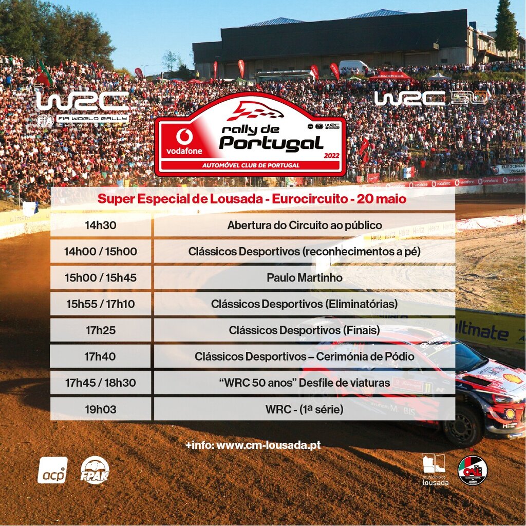 Super Especial do Rally de Portugal em Lousada