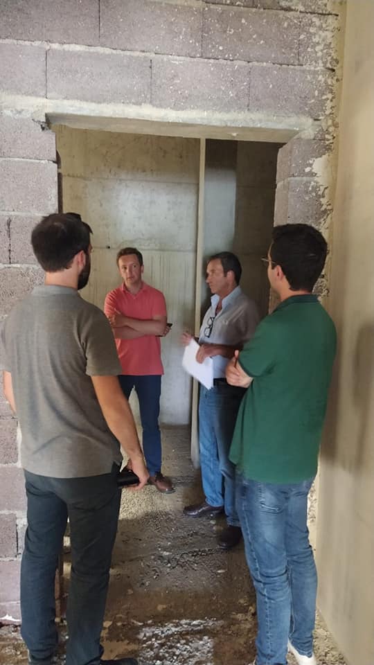 Casa da Juventude em construção