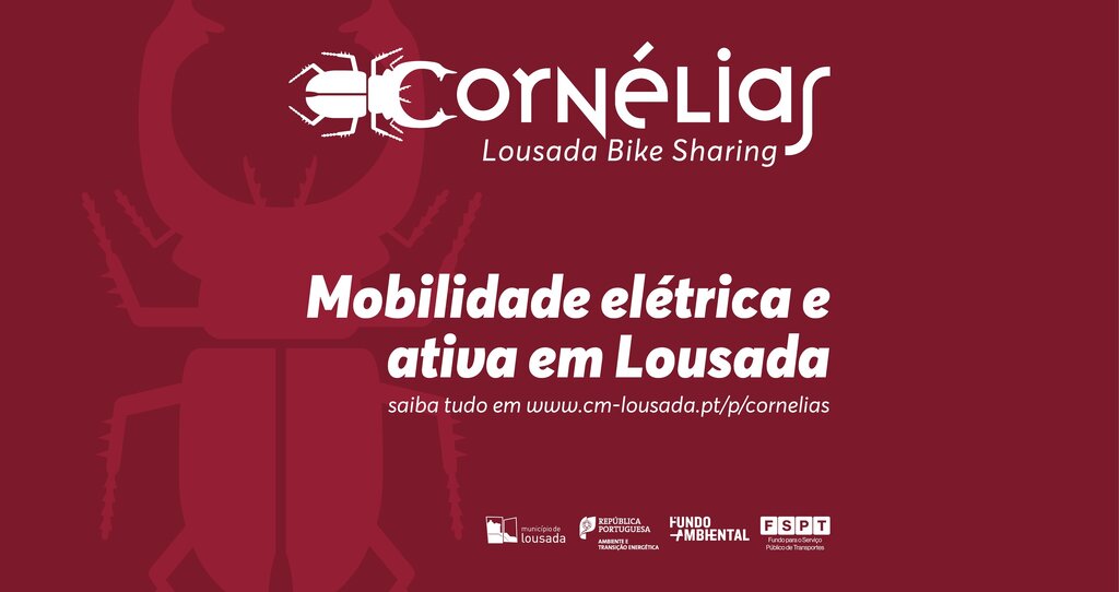 Cornélias Lousada Bike-Sharing na rua