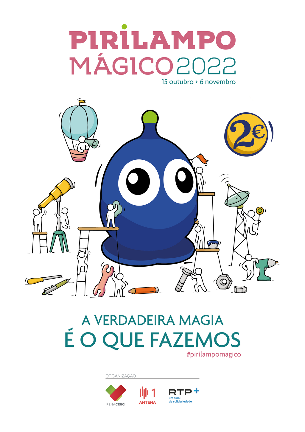 Pirilampo Mágico está na rua