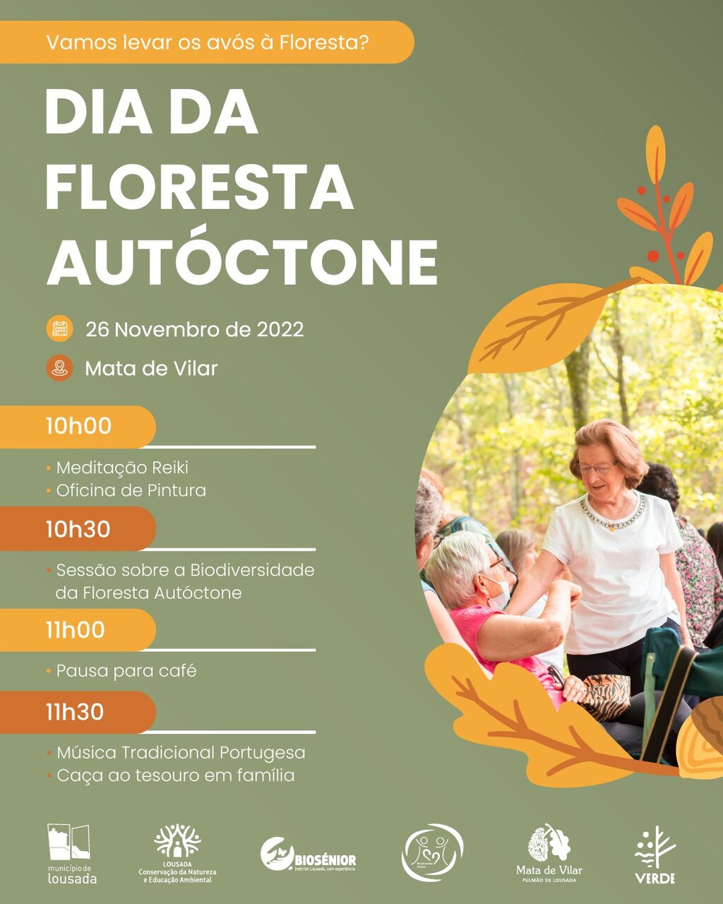 Dia da Floresta Autóctone celebrado com famílias