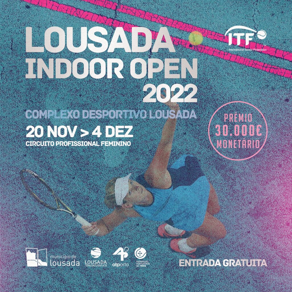 Circuito Internacional Feminino de 20 a 27 de novembro em Lousada