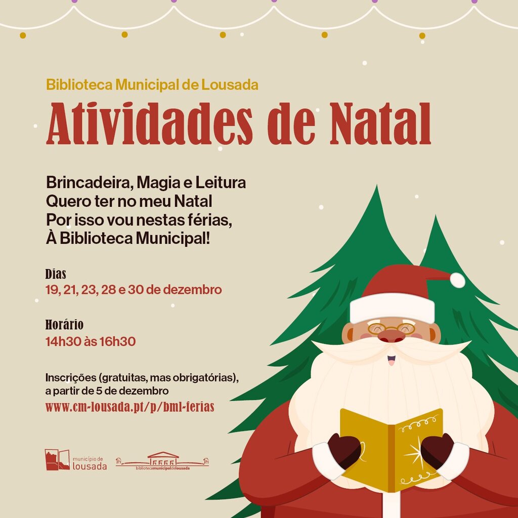 Atividades para as férias de Natal