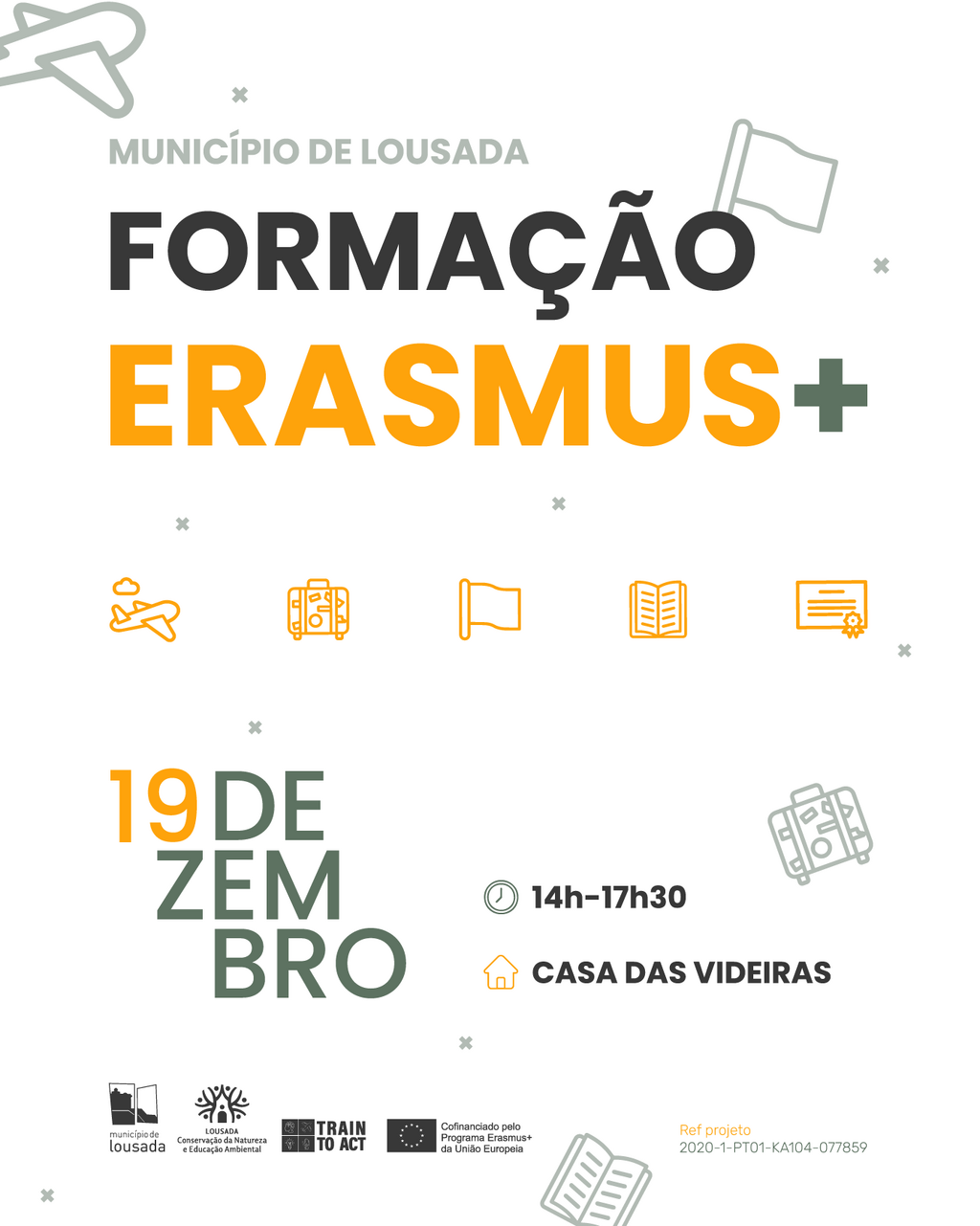Município de Lousada promove sessão de formação Erasmus+: Capacitar para Agir 